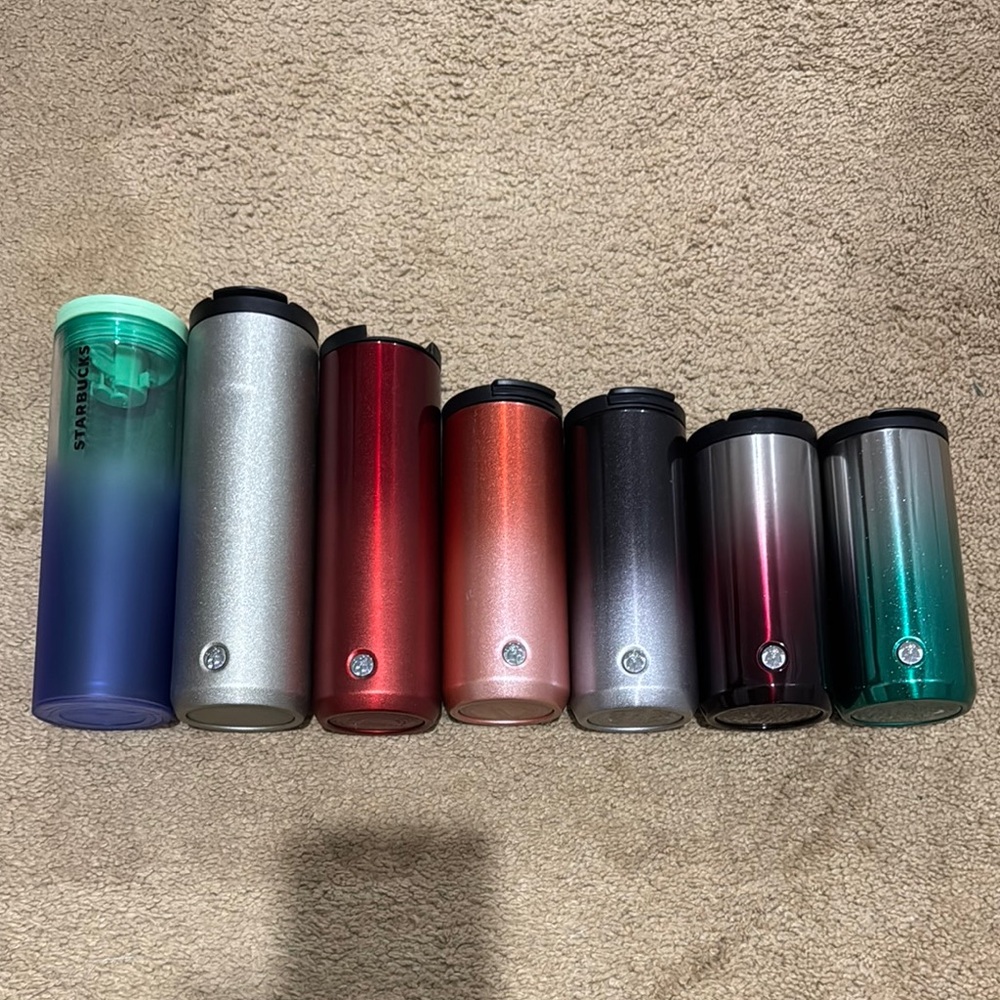 Starbucks Tumblers (price per one but accepting reasonable offers for 1 or more)
